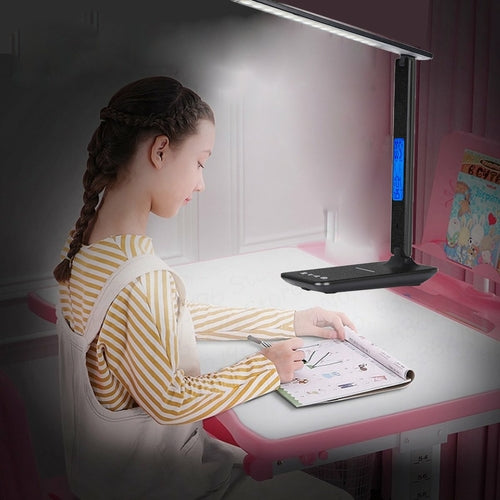 3-in-1 Lampe mit Handy-Ladefunktion, Uhr & Thermostat